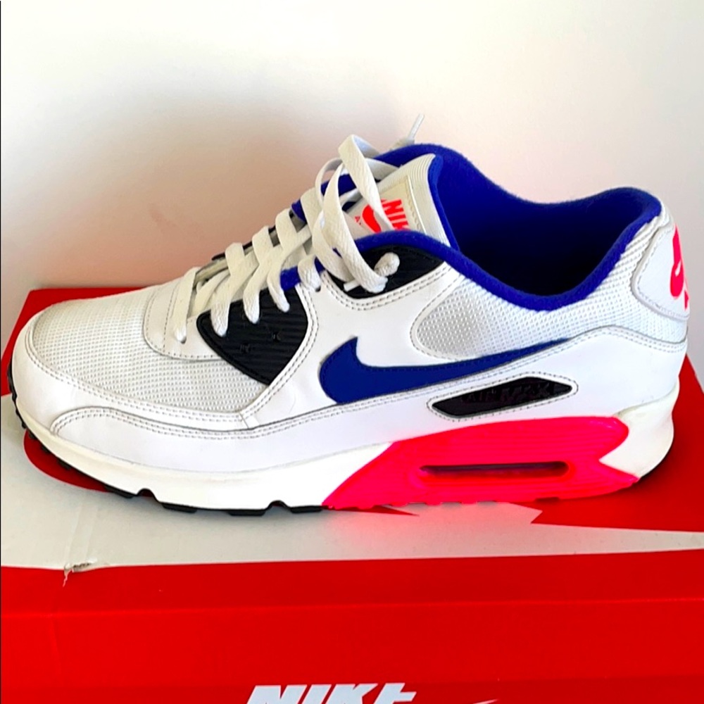 Nike Air Max 90 Essential (White/Ultramarine)